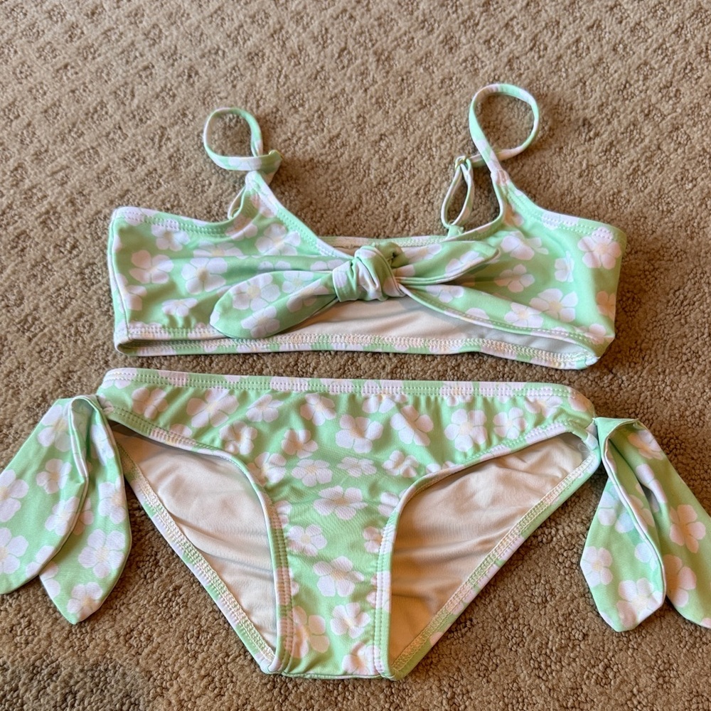 Billabong Mint Floral Bikini Set